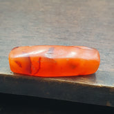 carnelian Antique Himalayan Tibetan Red Agate large Bead 39mm -RD-MY-1